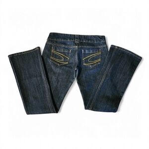 Womens Oakley Blue Jeans, Slight Flare, Size 28, Y2K